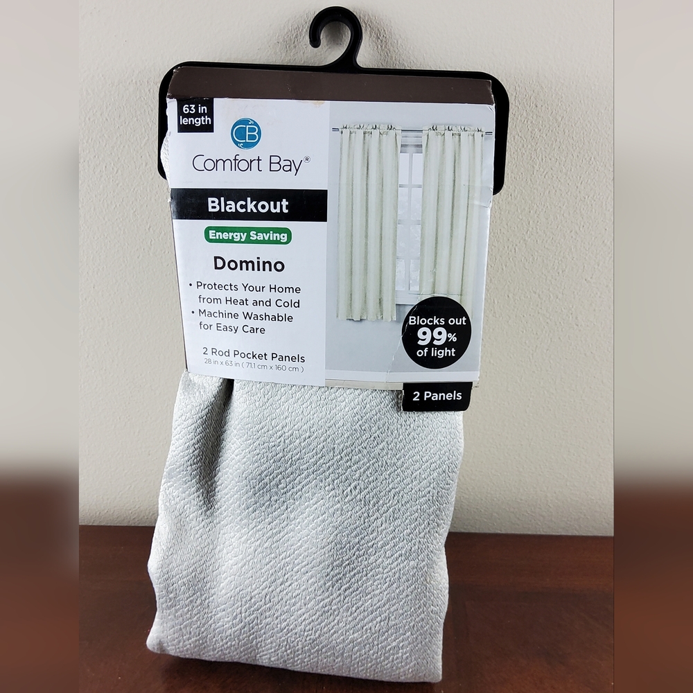 Comfort Bay Domino Blackout Curtains